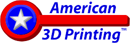 American 3D Printing Logo