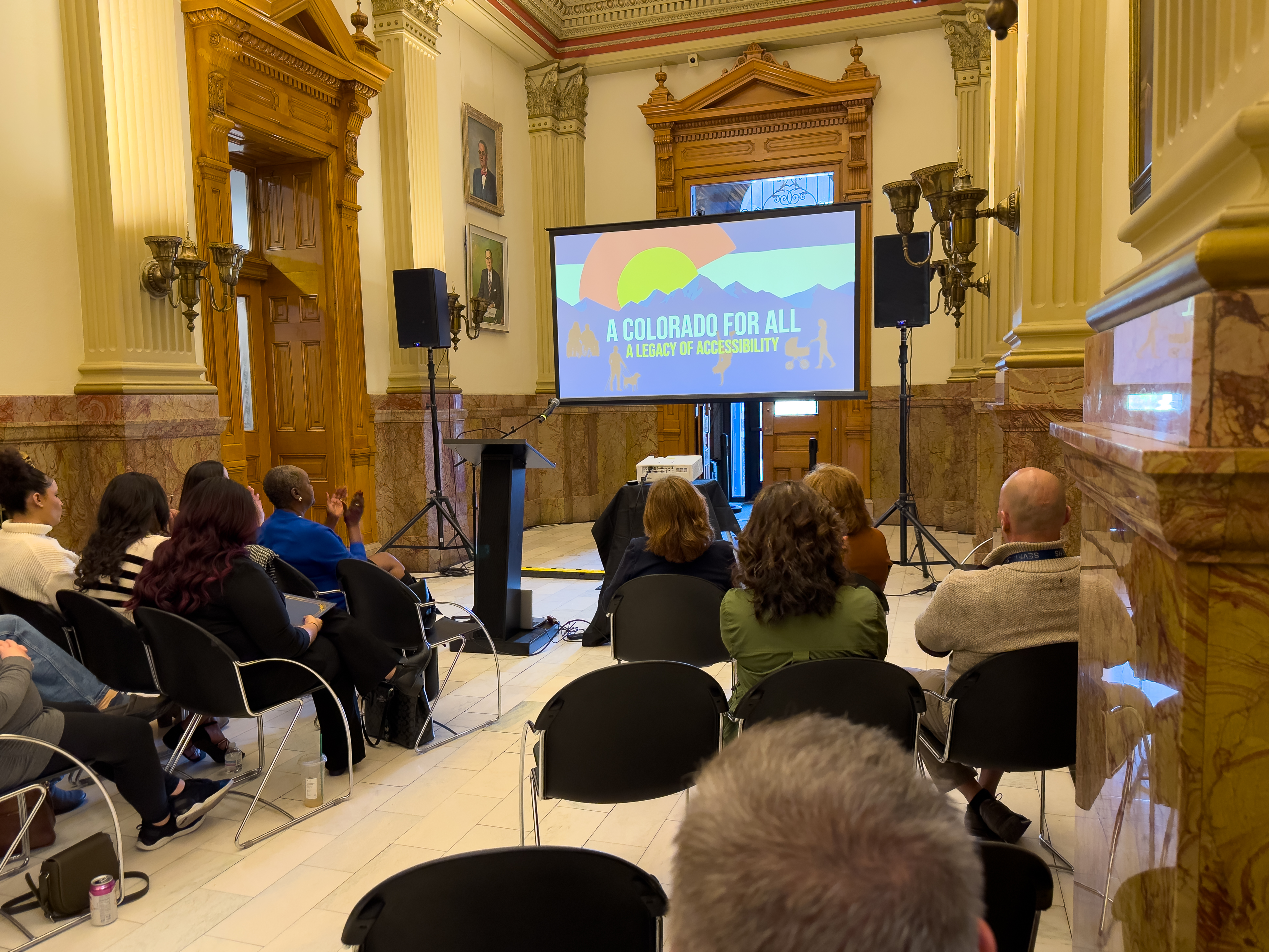 The event wrapped up with a screening of "A Colorado for All: A Legacy of Accessibility."