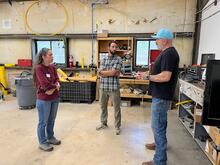 Colorado Springs Utility Teacher Externs on site