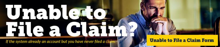 If you attempt to file a new claim in the MyUI+ application but the system advises you that there is already an account on file using your information, and you haven’t filed a claim within the past five years, a fraudster may have used your information to create a fraudulent claim for unemployment benefits. Banner Image and Link