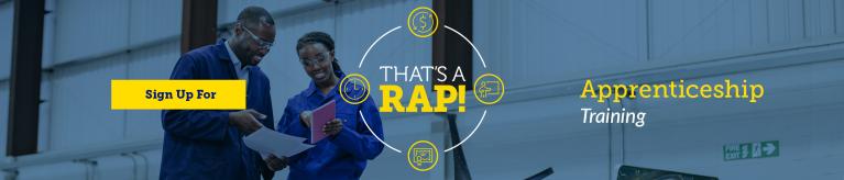 Sign up for That's a RAP Apprenticeship Training