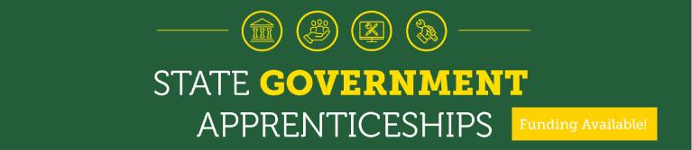 State Government Apprenticeships Header